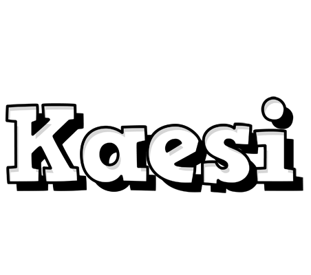 Kaesi snowing logo