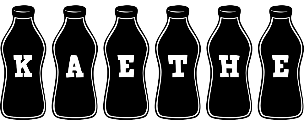 Kaethe bottle logo