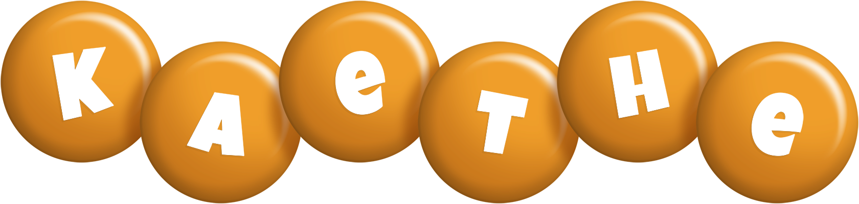 Kaethe candy-orange logo