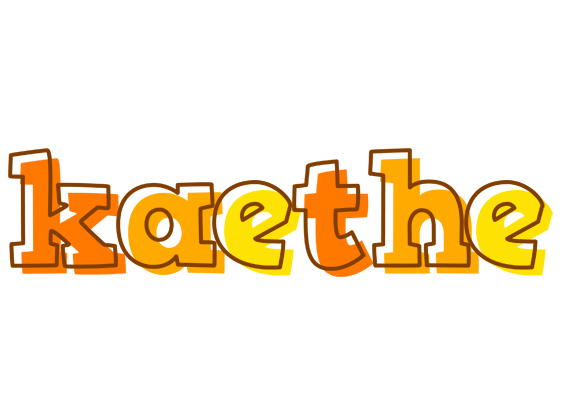Kaethe desert logo