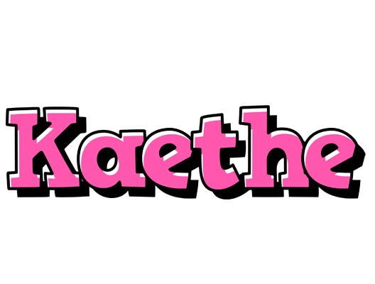 Kaethe girlish logo