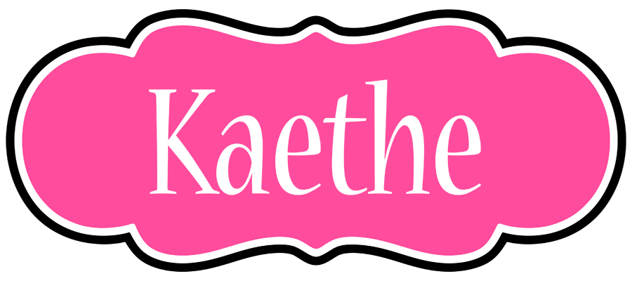 Kaethe invitation logo
