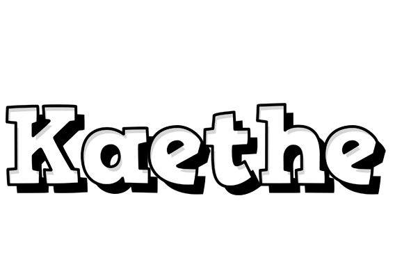 Kaethe snowing logo