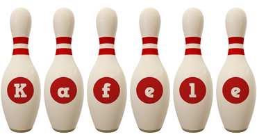 Kafele bowling-pin logo