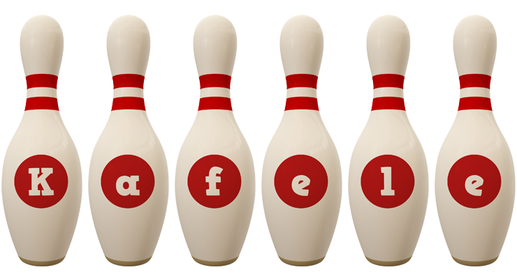 Kafele bowling-pin logo