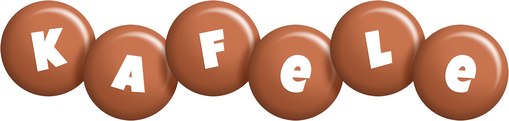 Kafele candy-brown logo