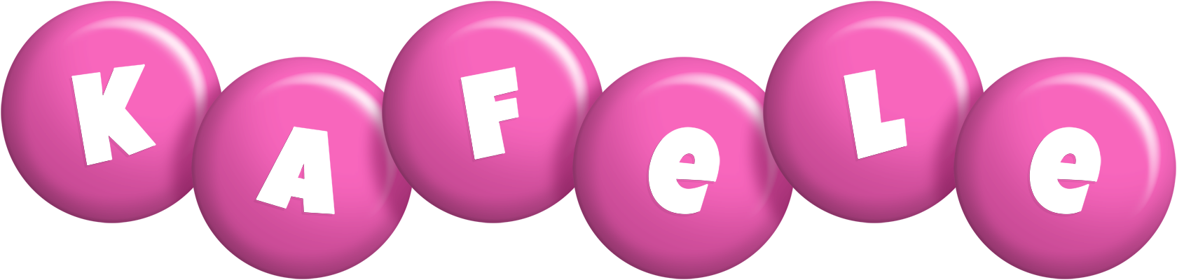 Kafele candy-pink logo