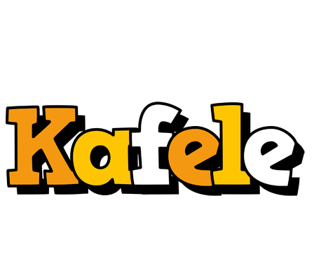 Kafele cartoon logo