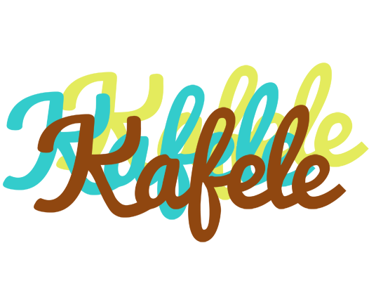 Kafele cupcake logo