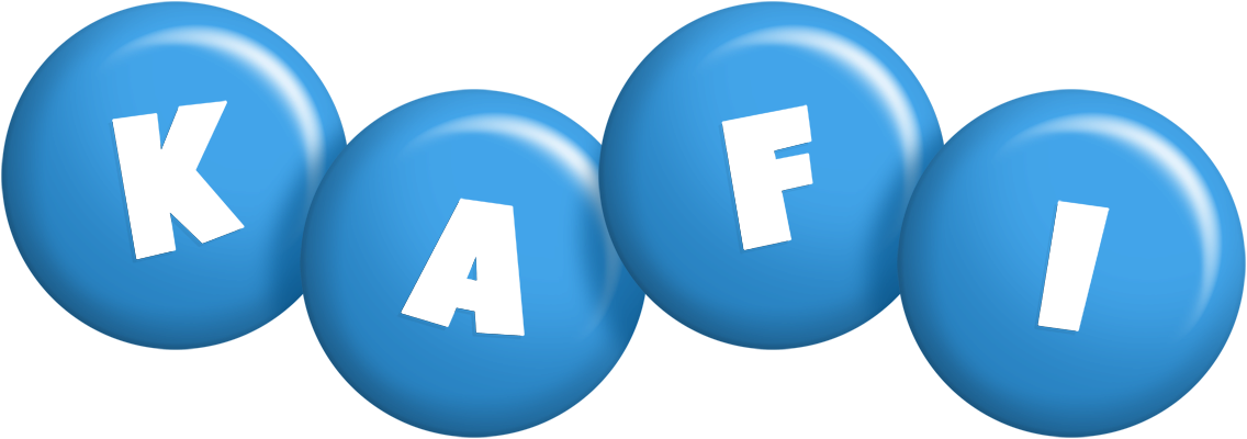 Kafi candy-blue logo