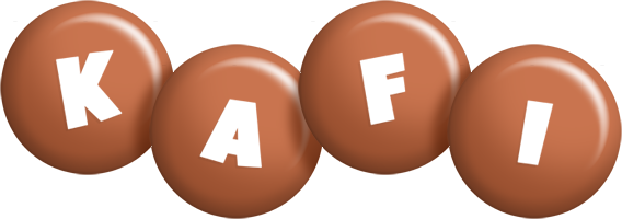 Kafi candy-brown logo