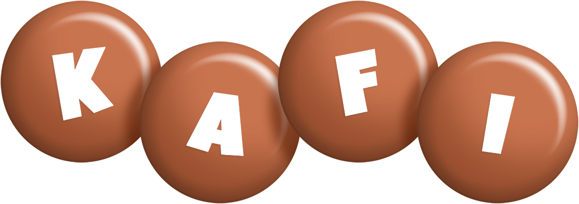 Kafi candy-brown logo