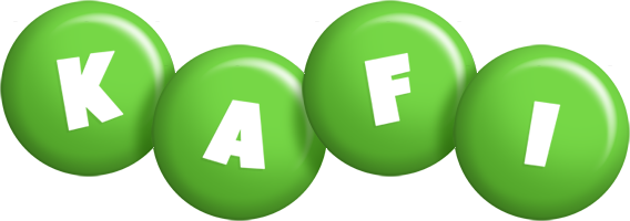 Kafi candy-green logo