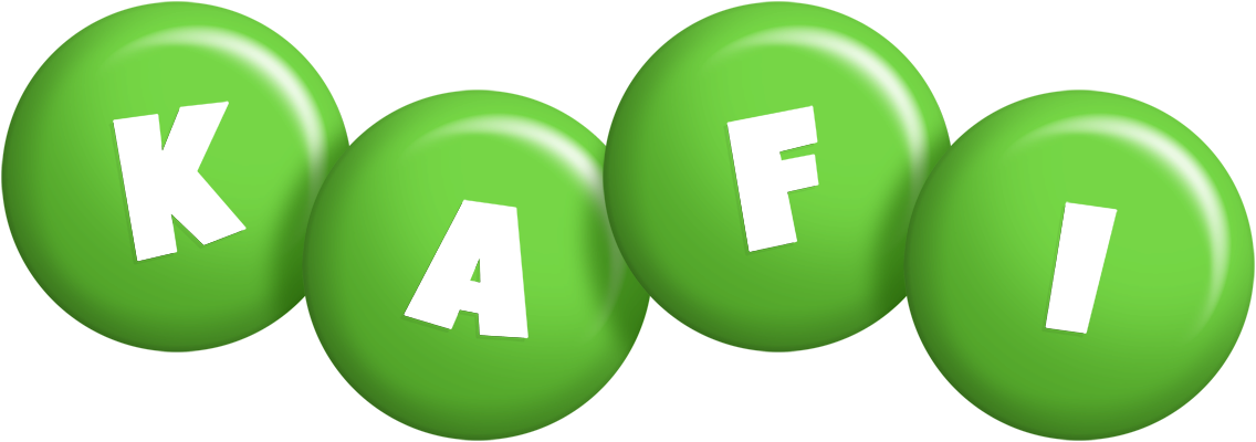 Kafi candy-green logo