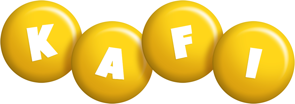 Kafi candy-yellow logo