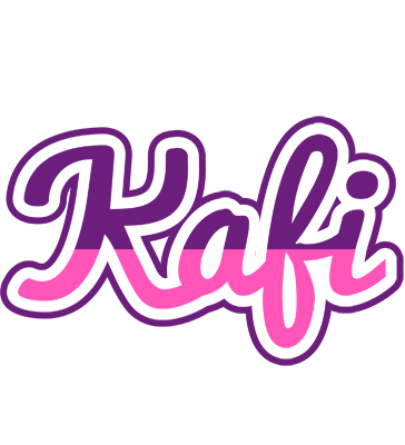 Kafi cheerful logo
