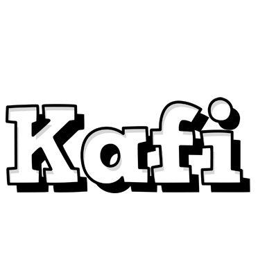Kafi snowing logo
