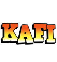 Kafi sunset logo