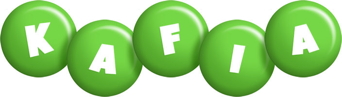 Kafia candy-green logo