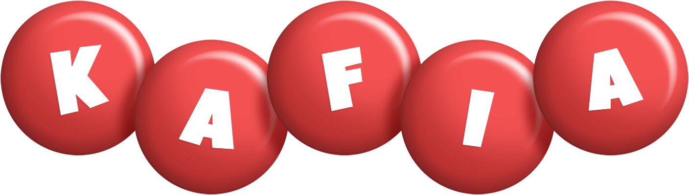 Kafia candy-red logo