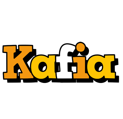 Kafia cartoon logo