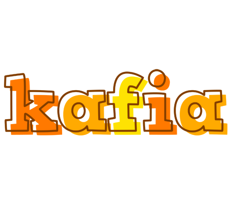 Kafia desert logo