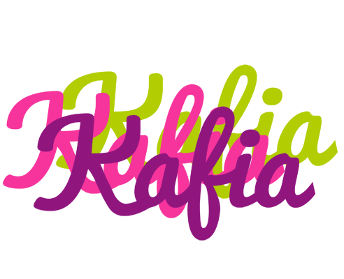 Kafia flowers logo