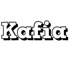 Kafia snowing logo