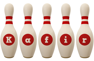 Kafir bowling-pin logo