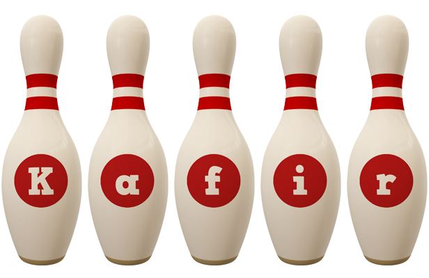 Kafir bowling-pin logo