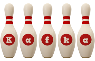 Kafka bowling-pin logo