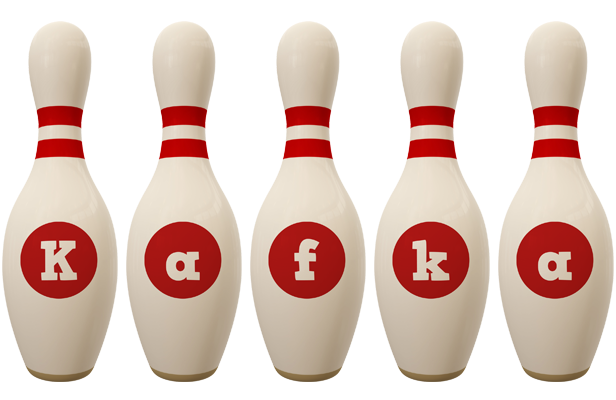 Kafka bowling-pin logo