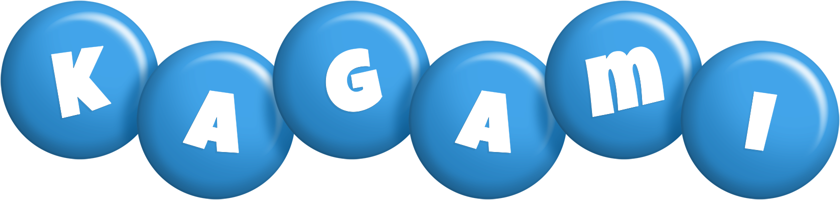 Kagami candy-blue logo