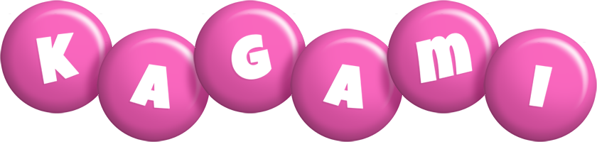 Kagami candy-pink logo