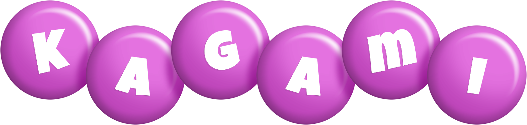 Kagami candy-purple logo