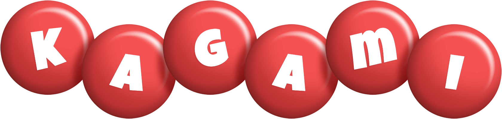Kagami candy-red logo