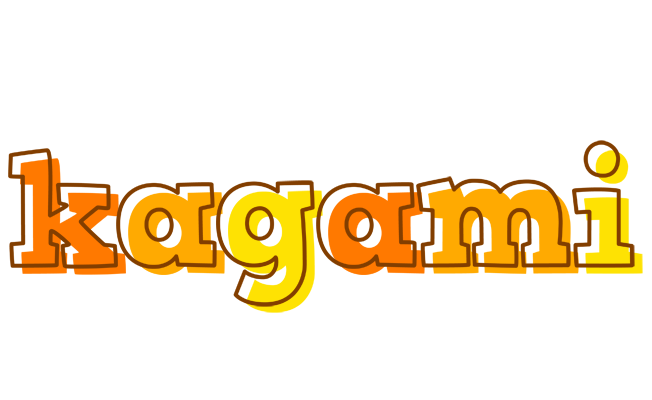 Kagami desert logo