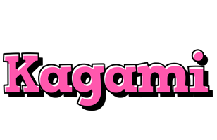 Kagami girlish logo