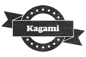 Kagami grunge logo