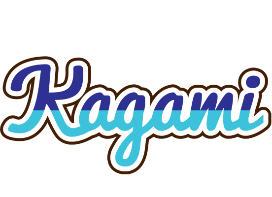 Kagami raining logo