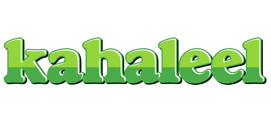Kahaleel apple logo