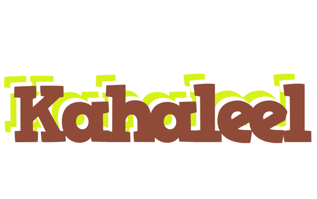 Kahaleel caffeebar logo