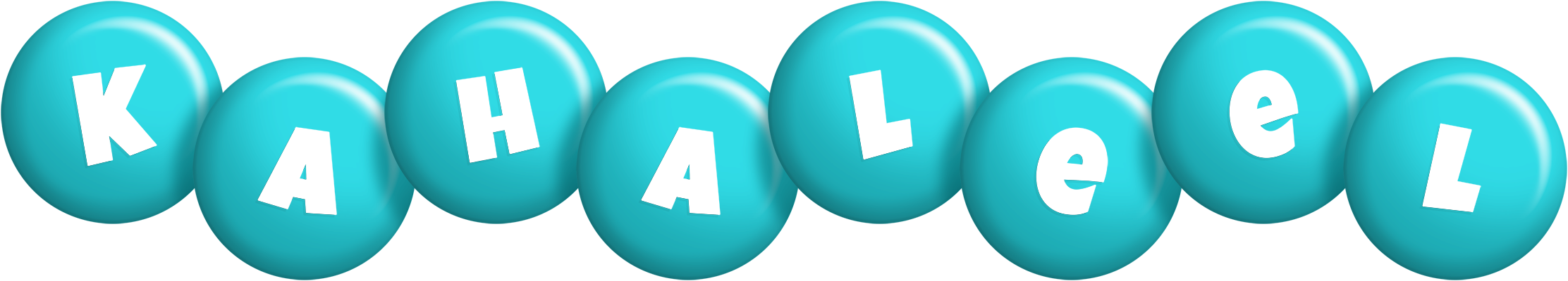 Kahaleel candy-azur logo