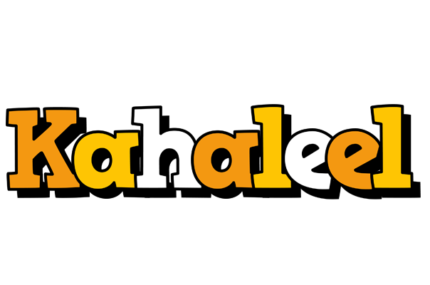 Kahaleel cartoon logo