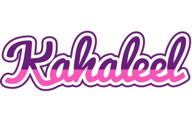 Kahaleel cheerful logo