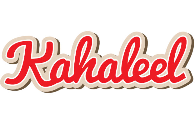 Kahaleel chocolate logo