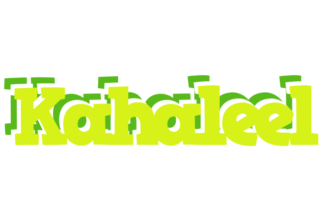 Kahaleel citrus logo