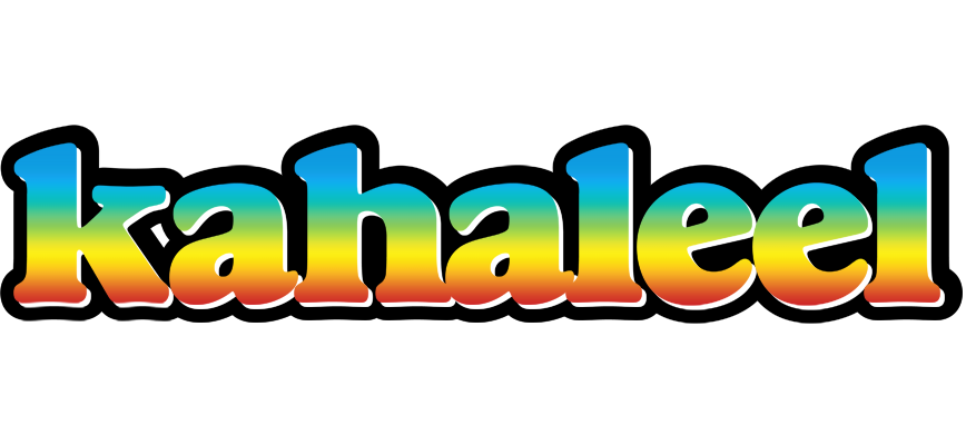 Kahaleel color logo