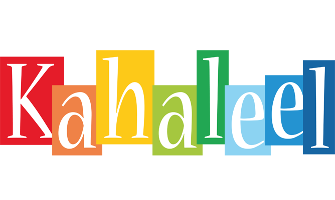 Kahaleel colors logo