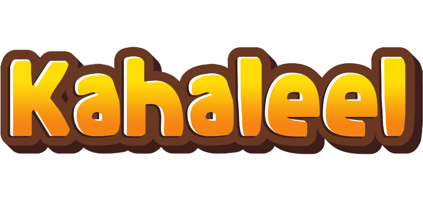 Kahaleel cookies logo